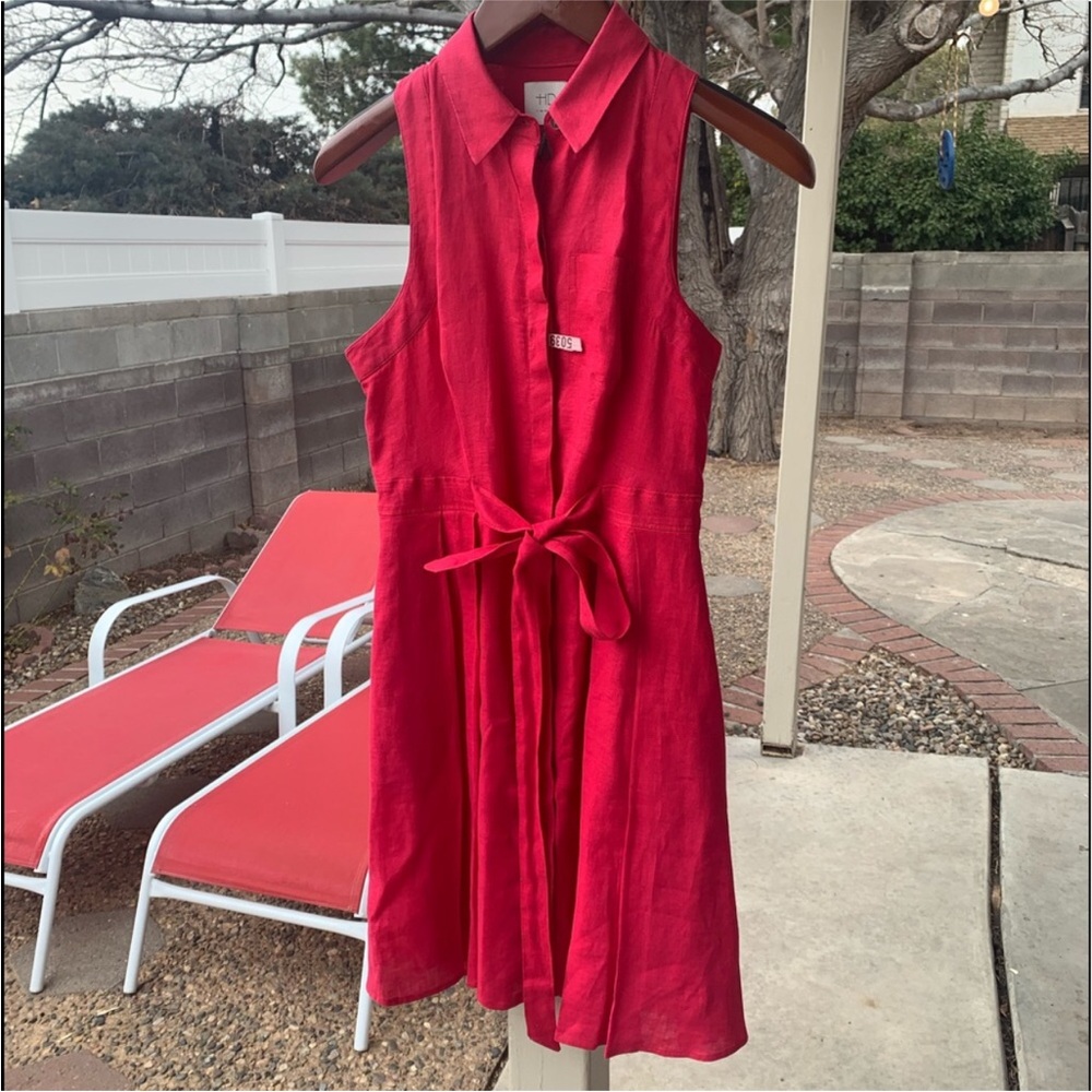 Sleeveless Red Dress